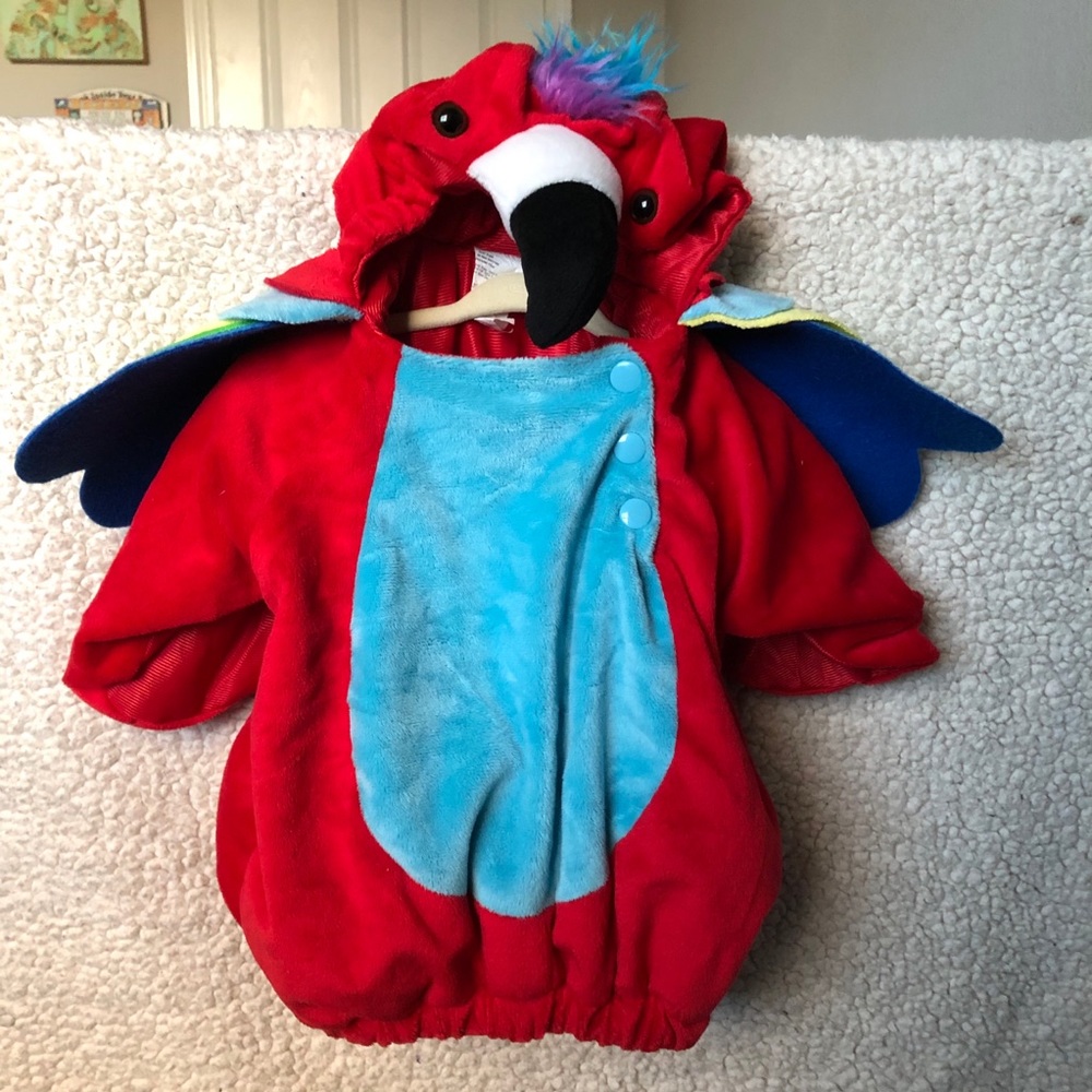 Unisex baby Parrot costume with leggings & booties